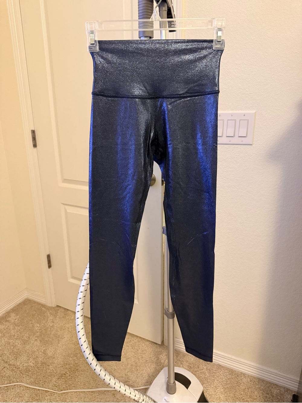 Lululemon Shiny High-Waist Leggings - Blue